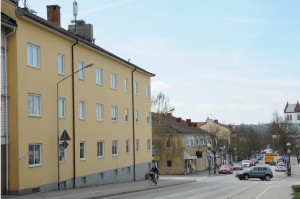 Fasad från Kristianstadsvägen.